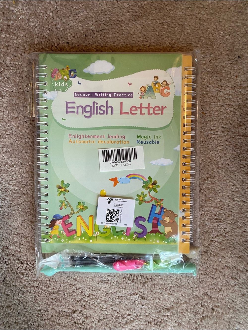 Reusable Magic Grooves Workbooks For Kids NEW